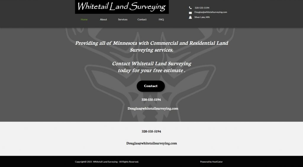 Whitetail Land Surveying