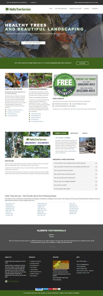 Holtz Tree Service & Firewood, LLC