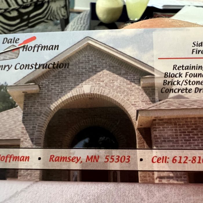 Dale Hoffman Masonry Construction